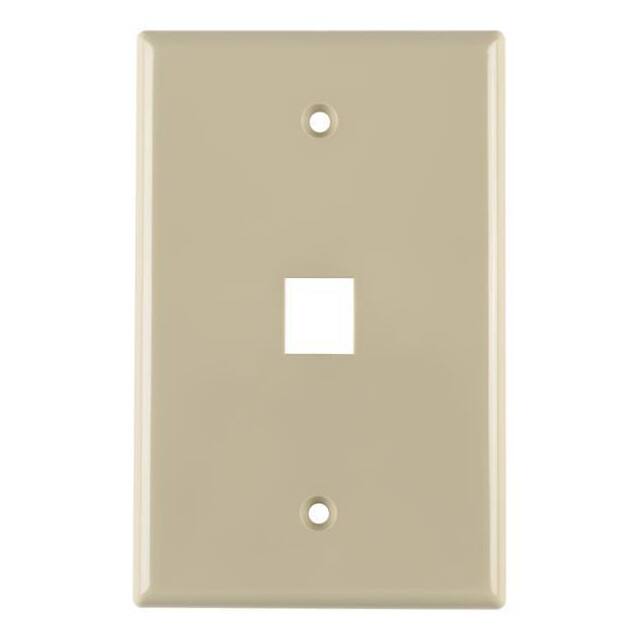 FPMSINGLE-I HellermannTyton  Keystone Faceplates Frames